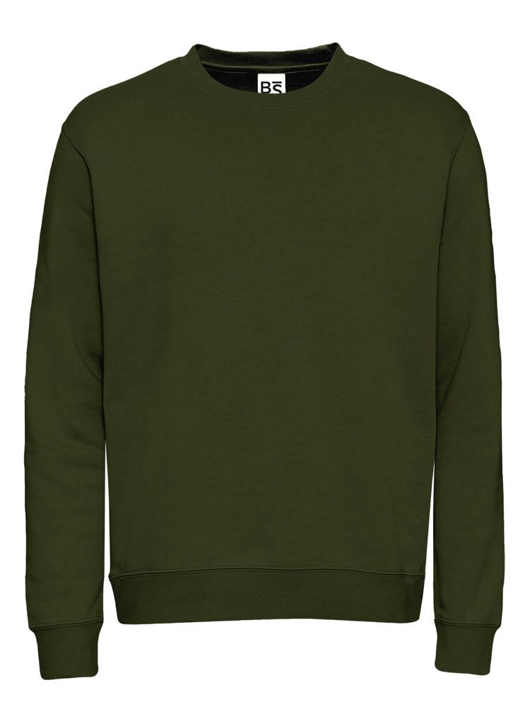 BS Atlas pull, 280 gr/m² - Vert olive (PMS 418C)