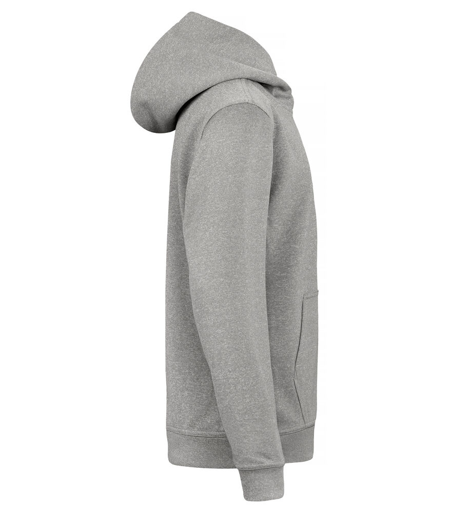 Clique - Basic Active Hoody Junior Grismélange 140