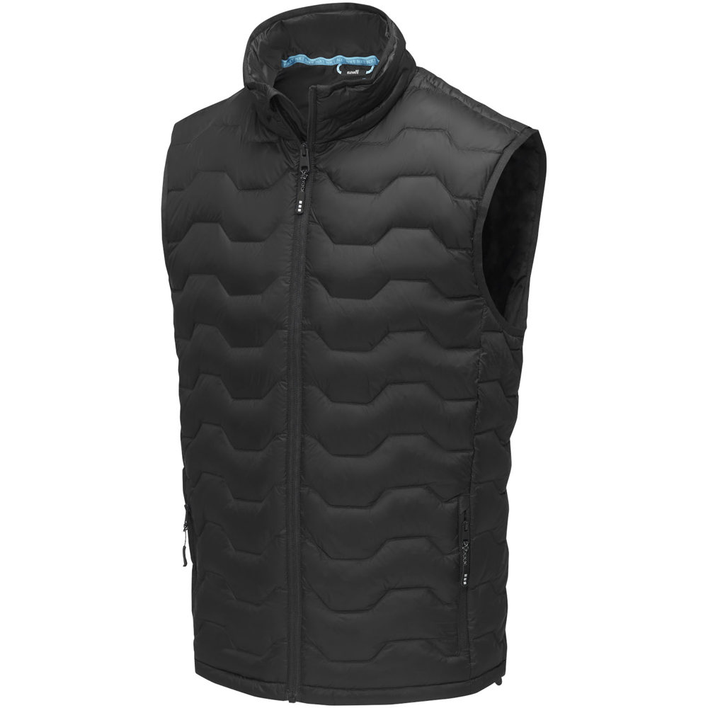Bodywarmer duvet isotherme Epidote recyclé certifié GRS pour homme - noir