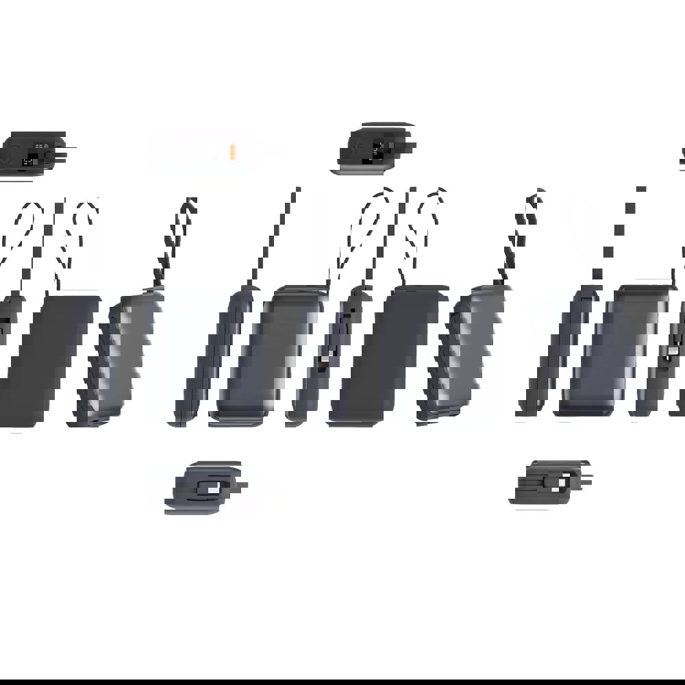 Nova Powerbank 22.5W Power Delivery met ingebouwde kabels 10000 mAh