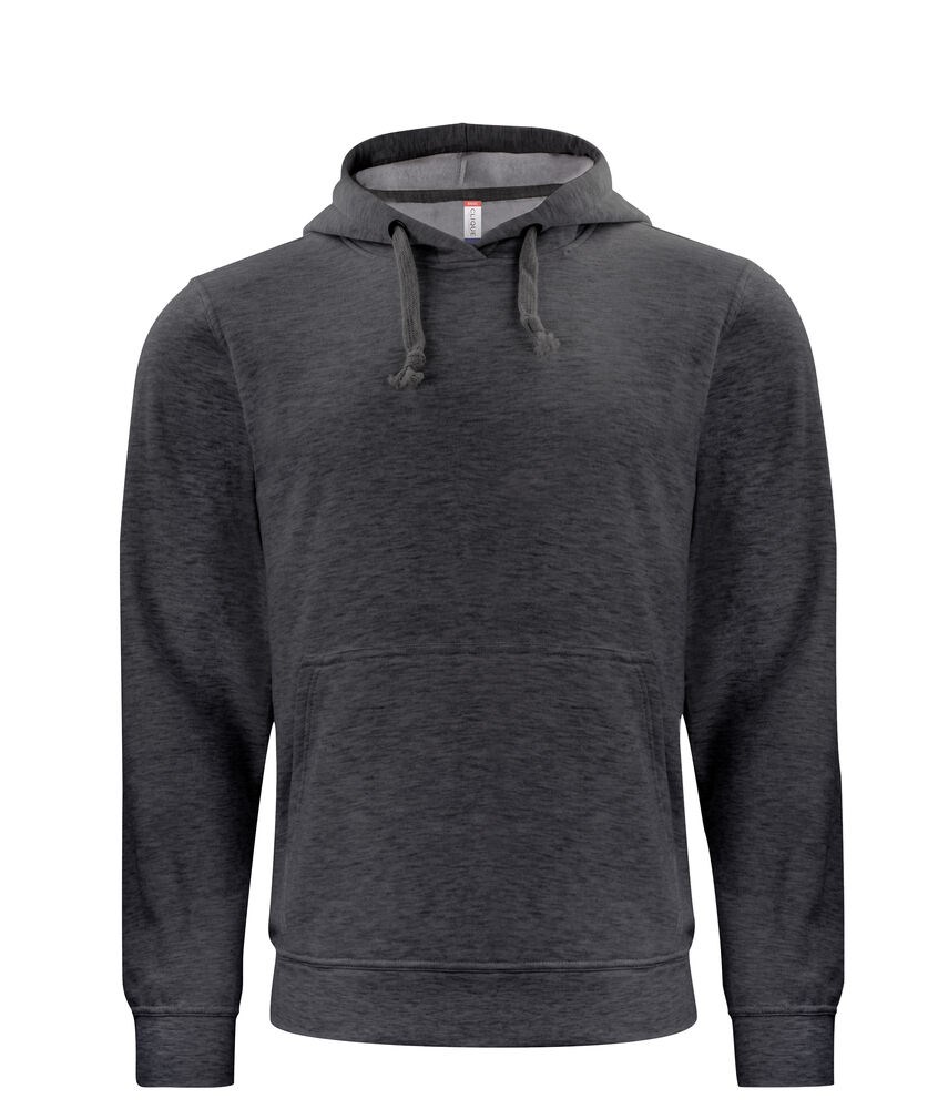 Clique - Basic Hoody - Grisanthracitemélange