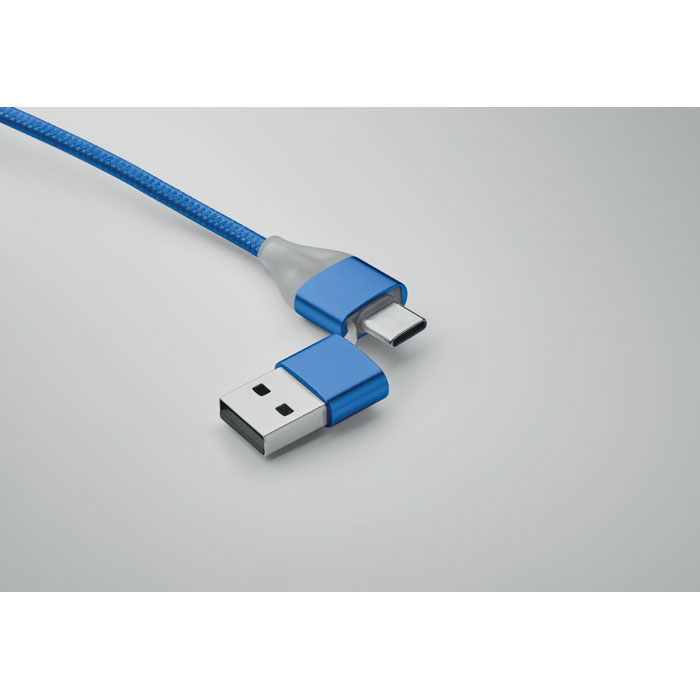 BLUE - Câble de charge 4 en 1 type C