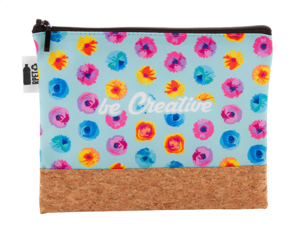 CreaBeauty Cork M RPET - custom made make-up tas
