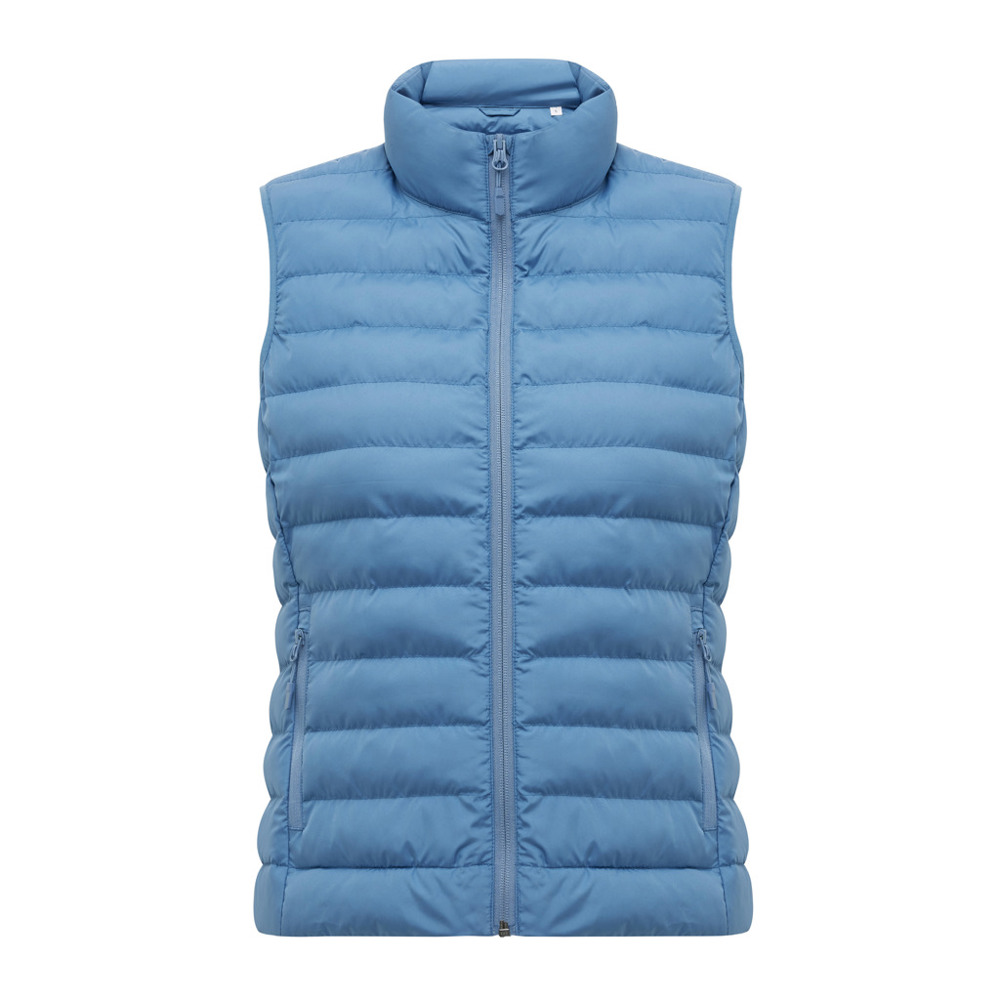 Bodywarmer femme en polyester recyclé IQONIQ Meru - moon blue (± PMS 17-4029 TCX)
