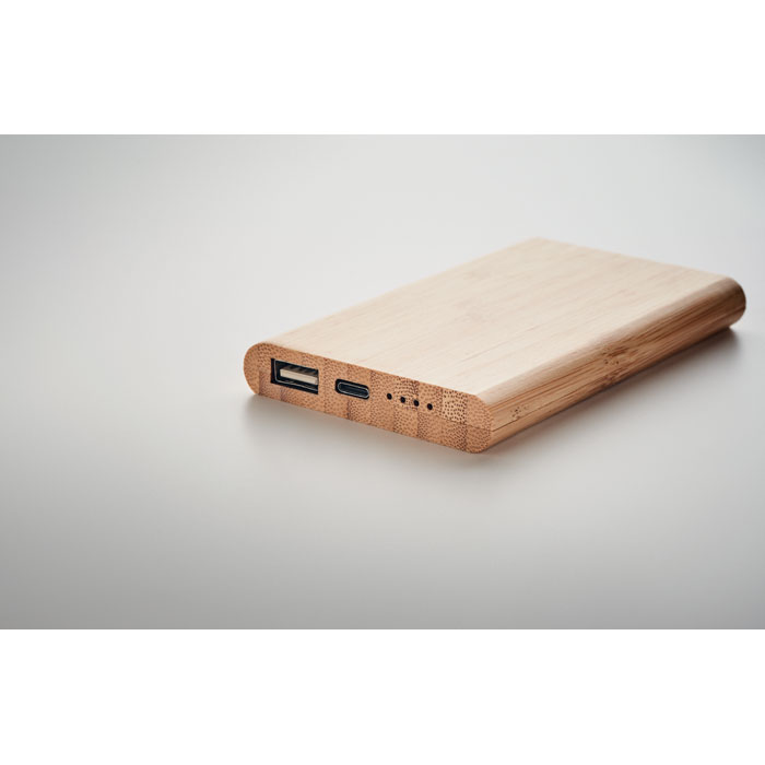 ARENAPOWER C - Powerbank bambou de 4000 mAh