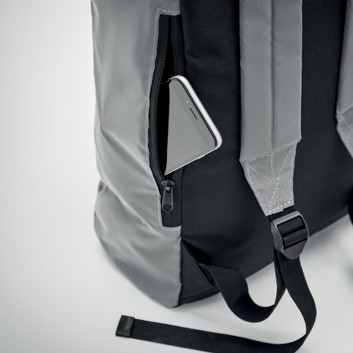 BRIGHT ROLLPACK - Reflecterende rolltop rugzak