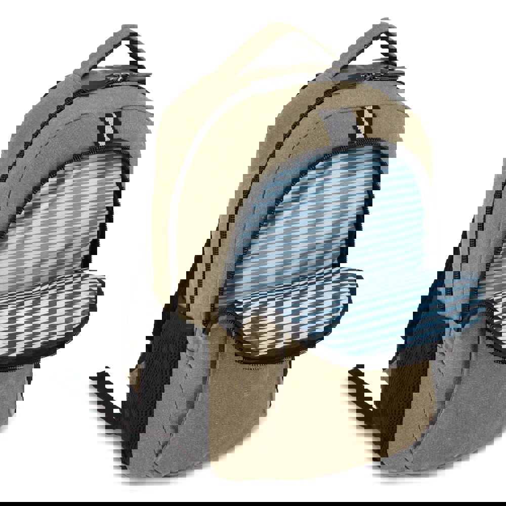 Gerecycled katoenen canvas rugzak Harper