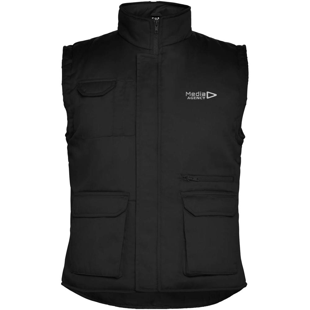 Almanzor multifunctionele werkbodywarmer met hoge kraag