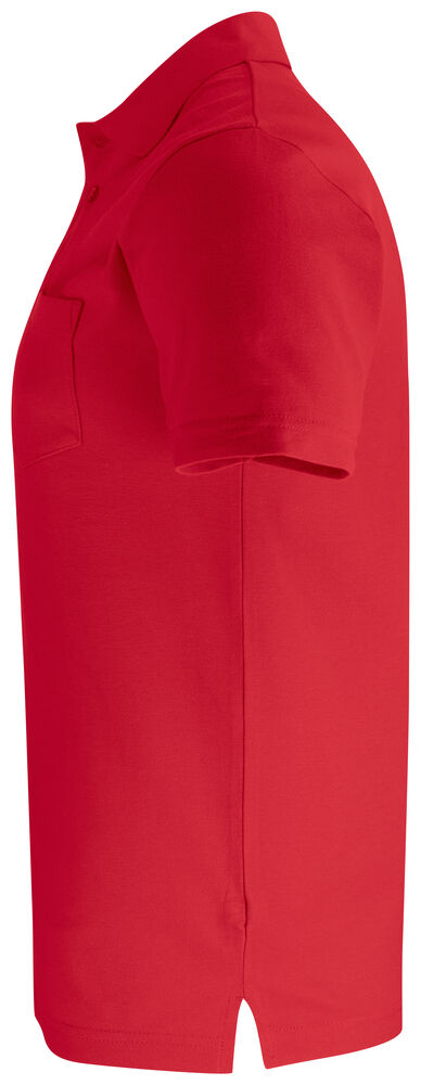 Clique - Basic Polo Pocket Rouge 3XL