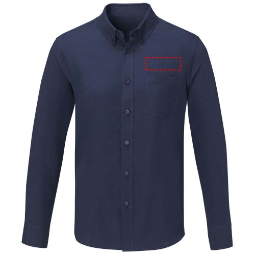Chemise à manches longues de 130 g/m² Pollux pour homme