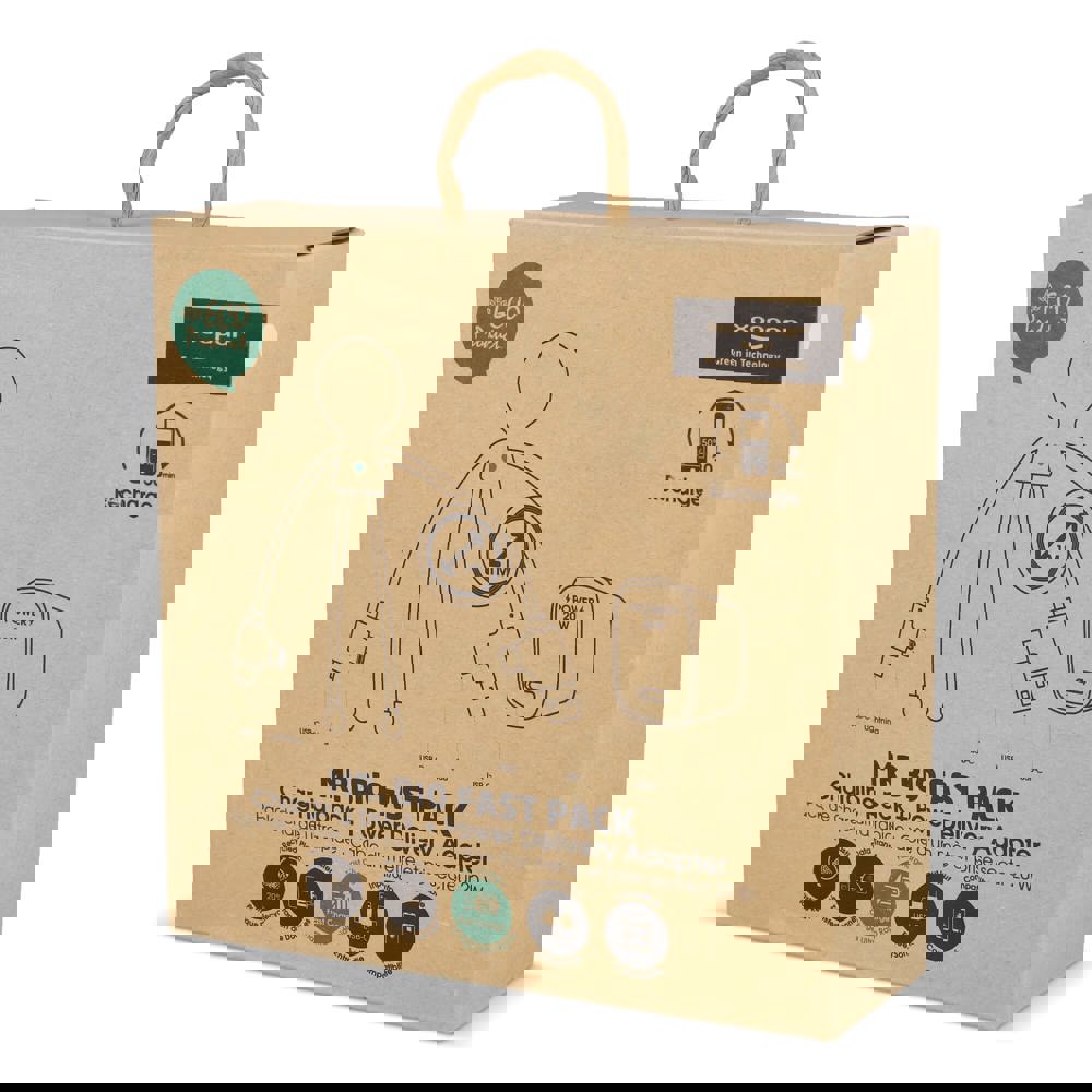 2090 - Xoopar Mr. Bio Long 60W Oplaadkabel + UK Plug Adapter 