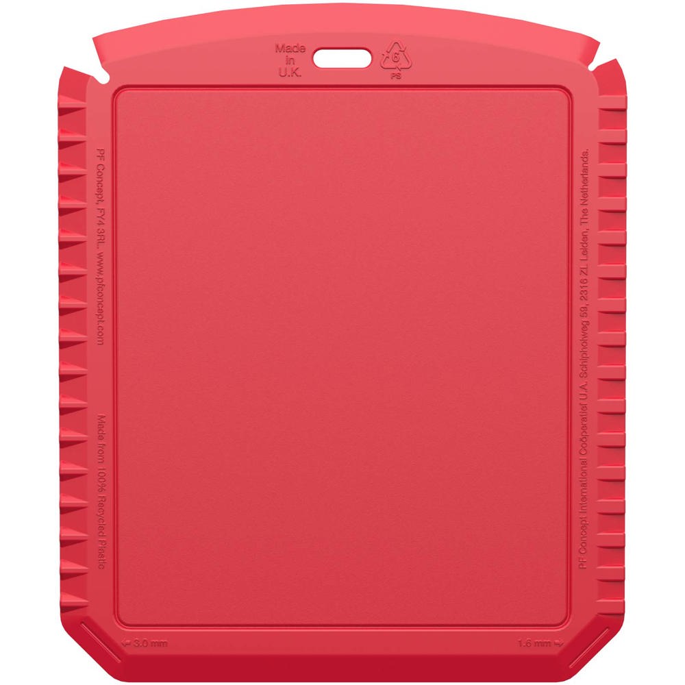 Grattoir à glace Thrym rectangulaire et en plastique recyclé