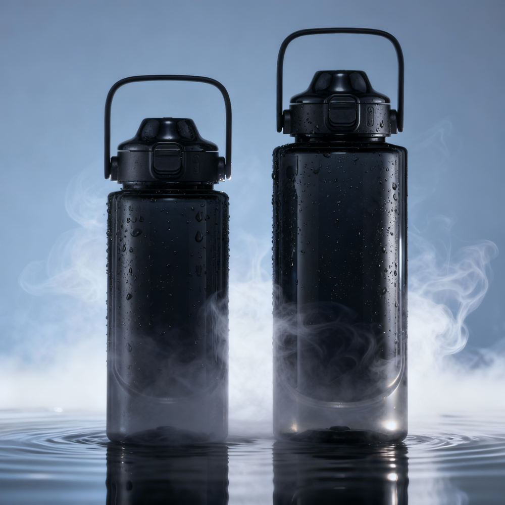 Neon tritan™ waterfles met grote capaciteit, 1000 ml