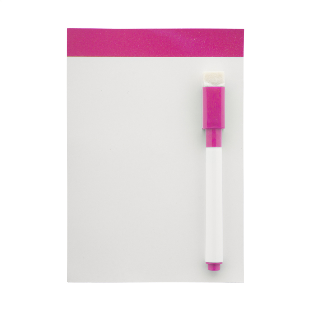 Mafri - ardoise magnétique - fuchsia/blanc