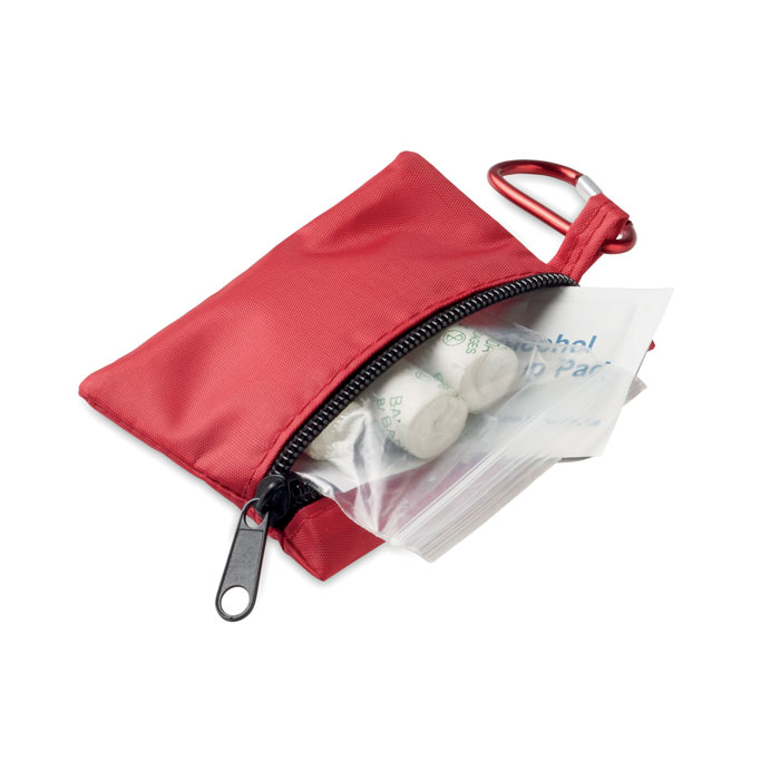 CAREONE - Trousse de premiers secours - Rouge
