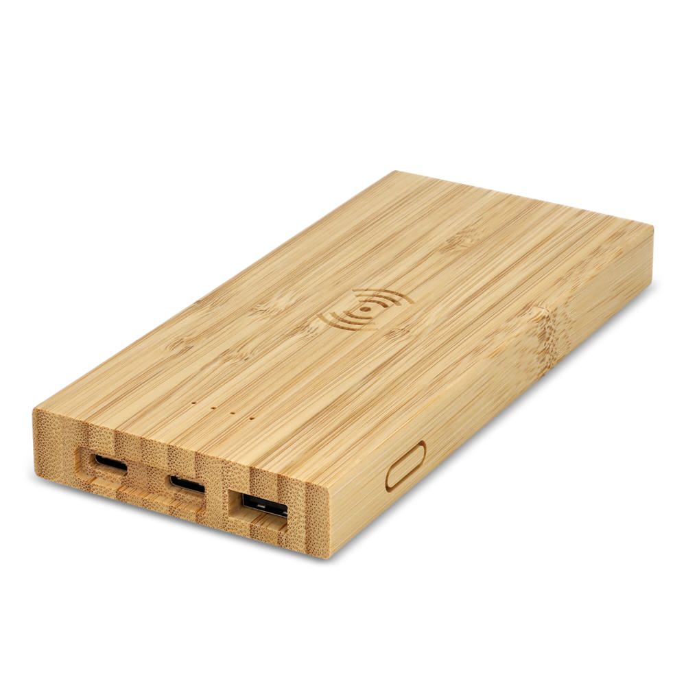Bambou Banque d'énergie Wireless Charging 8000mAh 