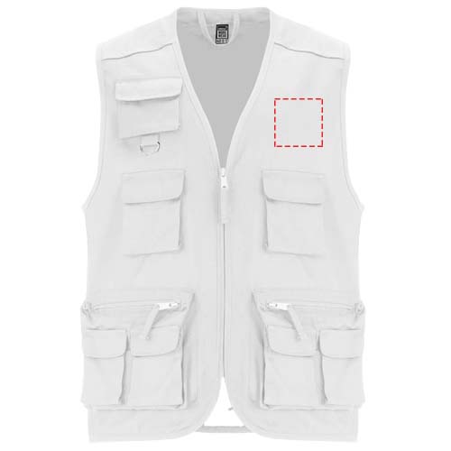 Venera 200 g/m2 werkvest met V-hals en meerdere zakken 