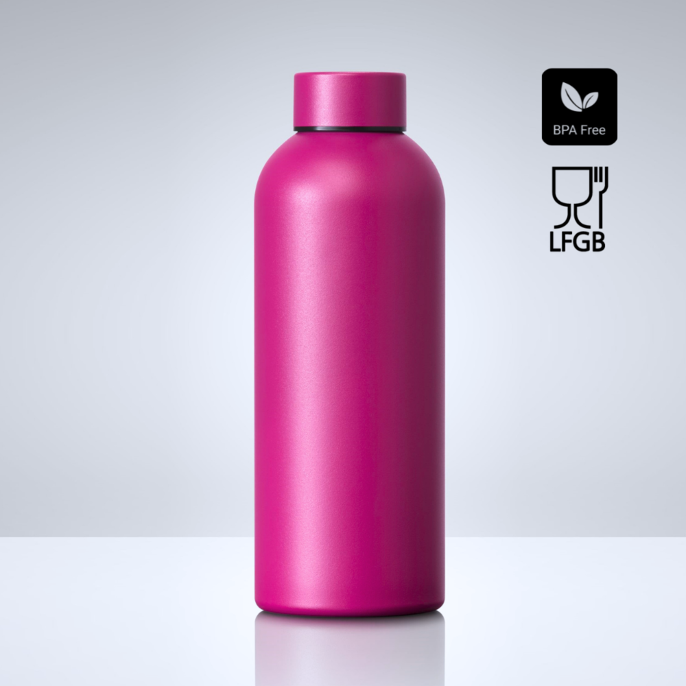 Active Set: thermische waterfles 500 ml & automatische paraplu