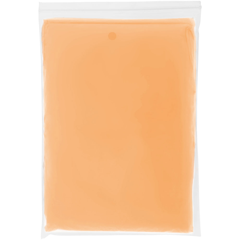 Ziva wegwerp regenponcho met opbergtasje