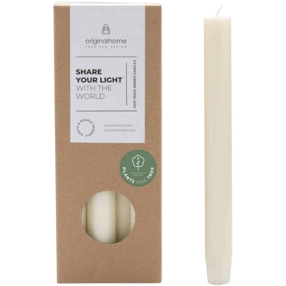 Bougie Originalhome - Blanc cassé