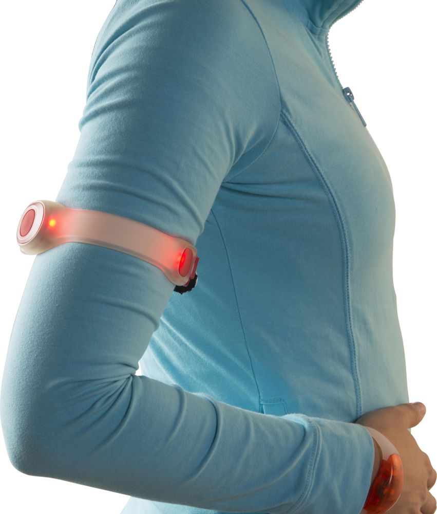 Brassard en silicone muni de 2 LEDS Jenna