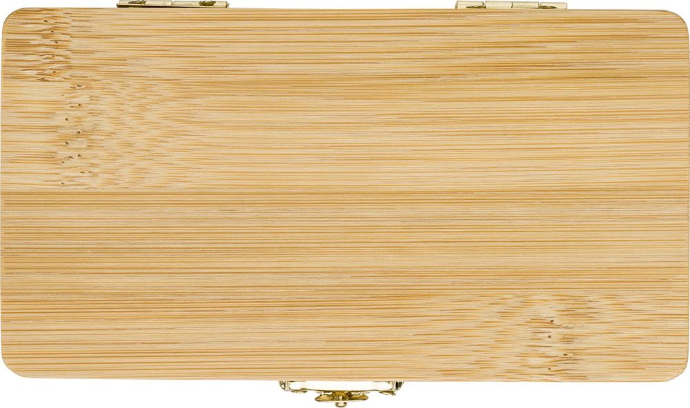 Boîte à outils dans un étui en bambou Willow - Marron