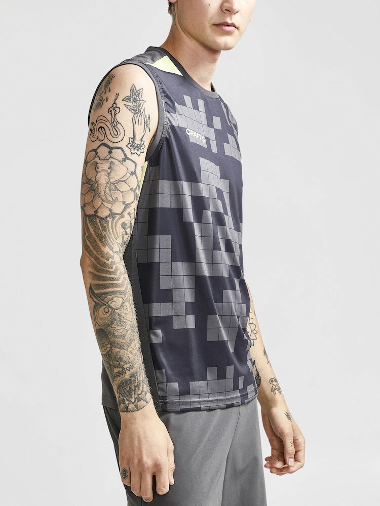 Craft - PRO Control Impact Sl M Granite-Giallo XL