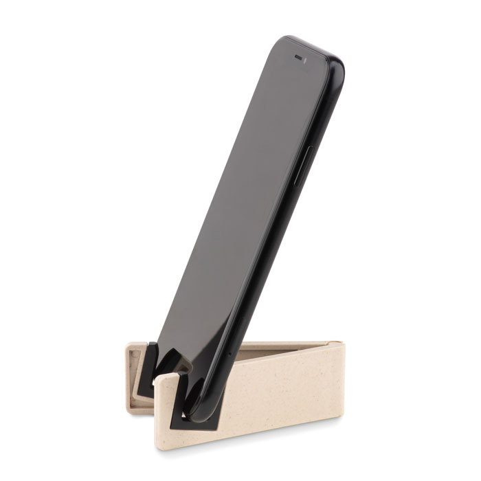 STANDOL+ - Bamboe/ABS telefoonstandaard