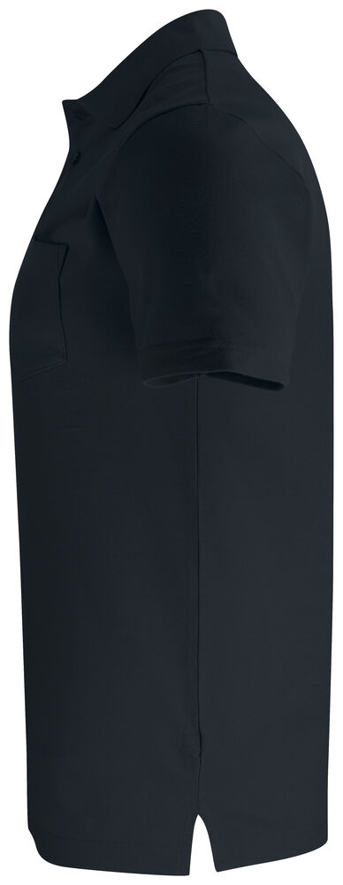 Clique - Basic Polo Pocket Noir 4XL