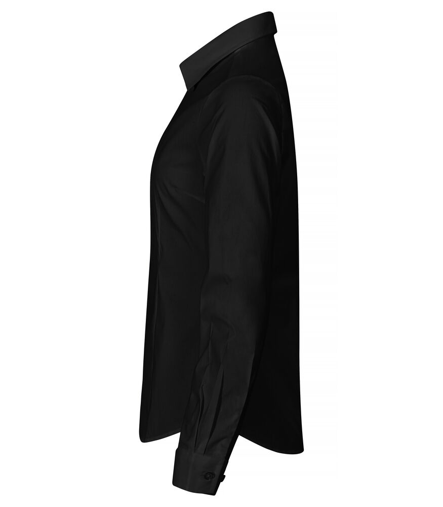 Clique - Stretch Shirt L/S Women Zwart XS