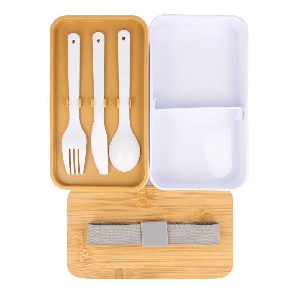 Boîte à lunch Bento R-PP &amp; Bambou
