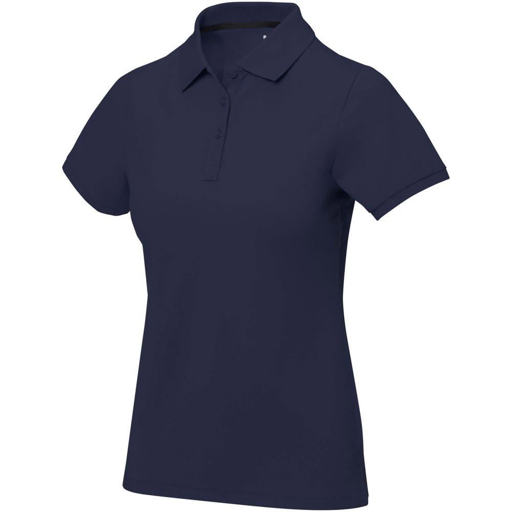 Calgary 200 g/m² damespolo met korte mouwen - Marineblauw