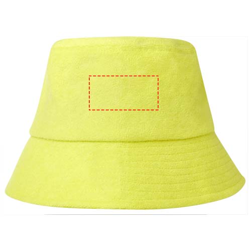 Bob anti-UV de 230 g/m² Melo en tissu éponge recyclé GRS