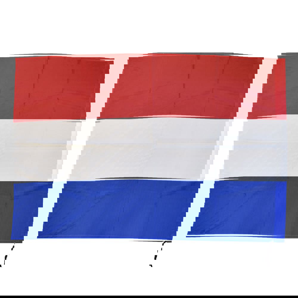 Polyester vlag - wit - 150 x 100 CM
