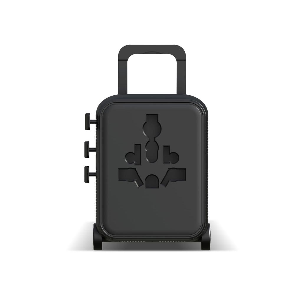 Chariot adaptateur universel GaN Xoopar Luggie pour voyages internationaux
