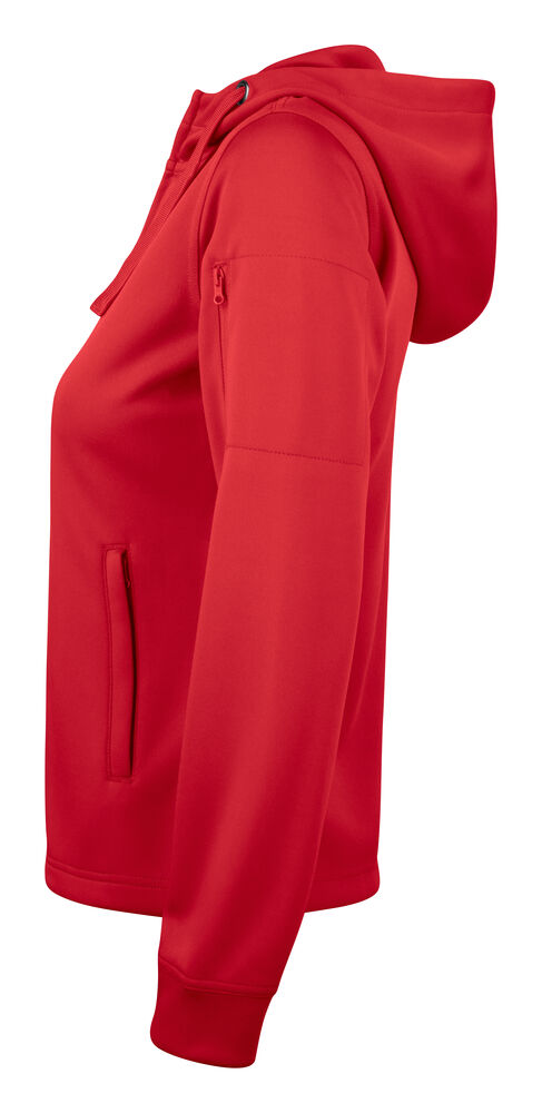 Clique - Basic Active Hoody Full Zip Women Rouge XS