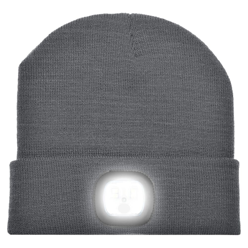 Bonnet d'hiver avec lumière LED