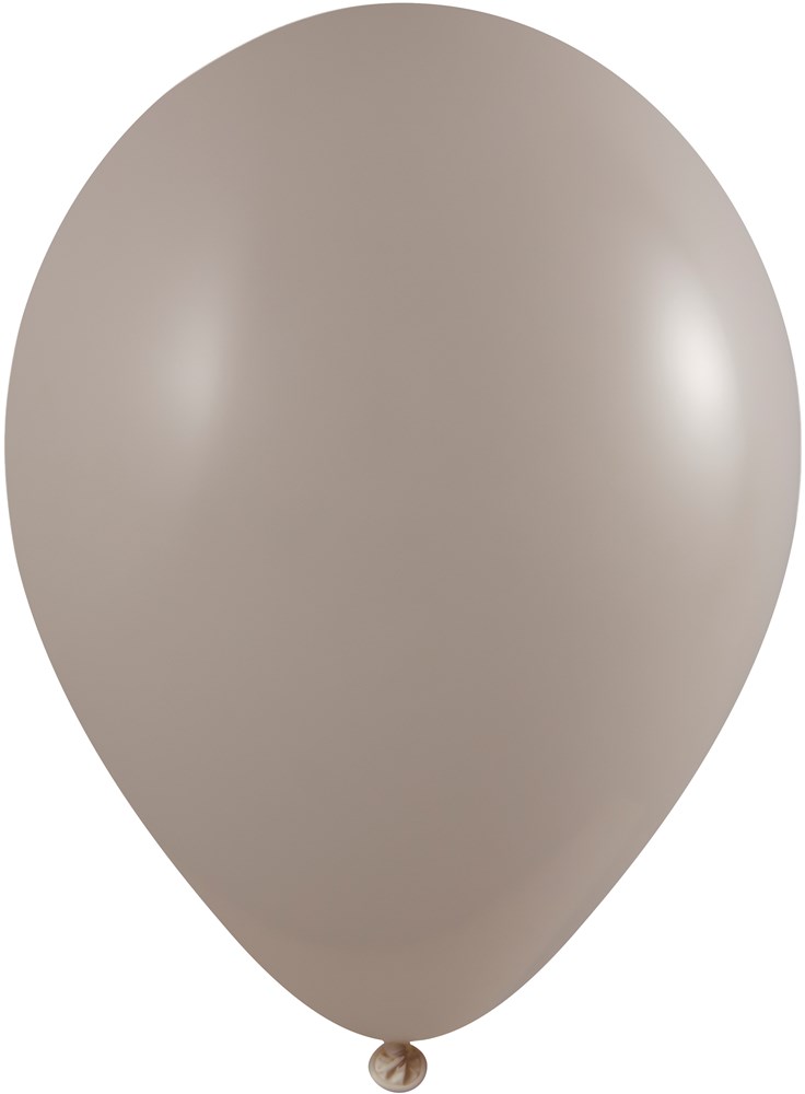 Ballonnen bedrukt 85/95 cm - Ø 33 cm - 11 inch - Grijs (1190) Pastel (± PMS Warm gray 2)