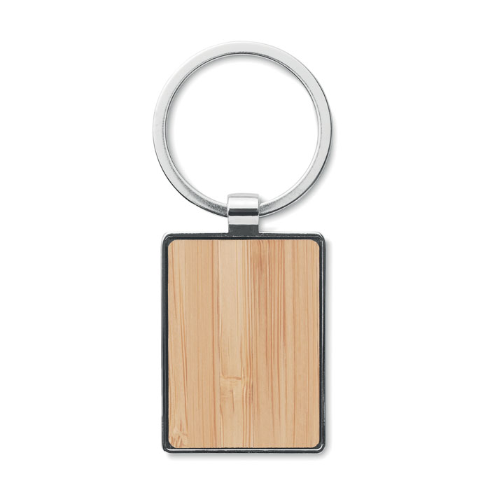 BENDIGO - Porte-clés rectangle en bambou