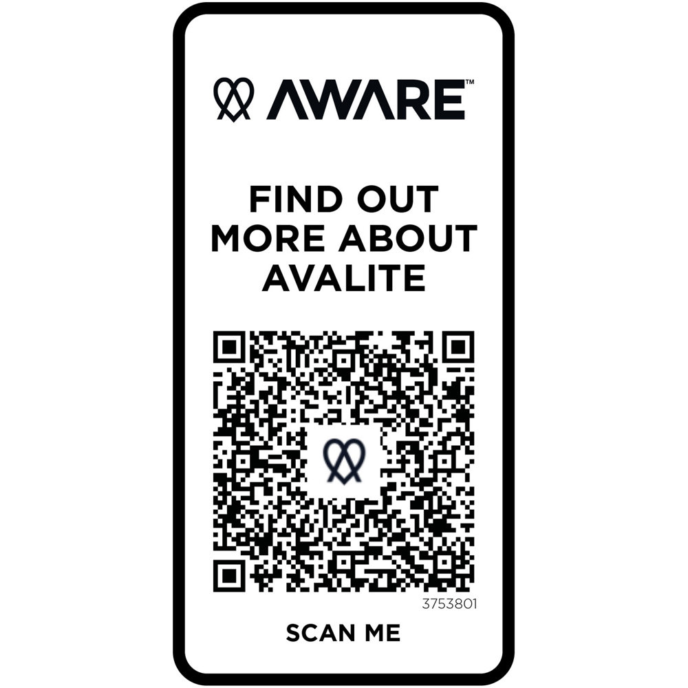 Avalite unisex Aware™ gerecycled T-shirt met korte mouwen