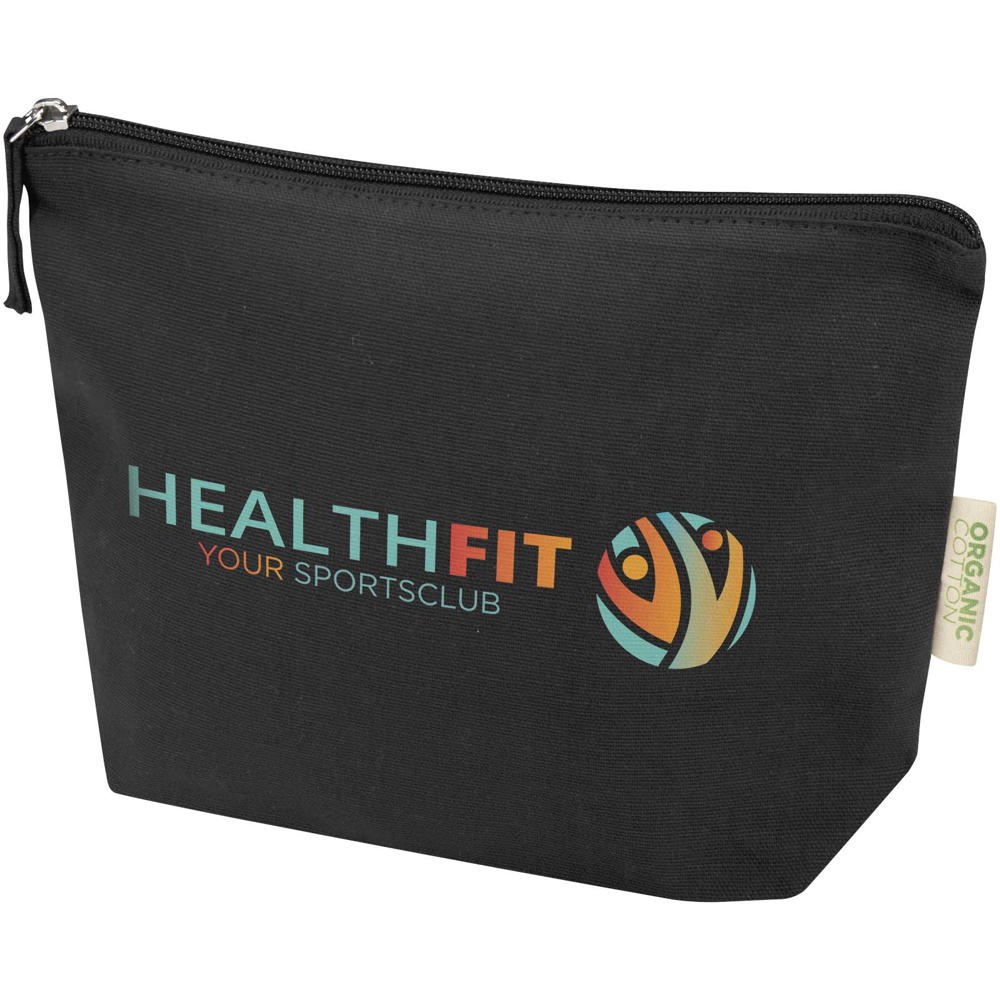 Odisha 180 g/m² OCS biologisch katoenen toilettas 1L