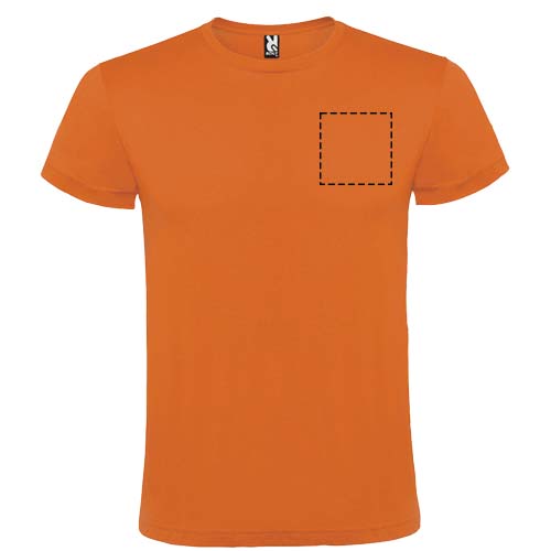 Atomic unisex T-shirt met korte mouwen