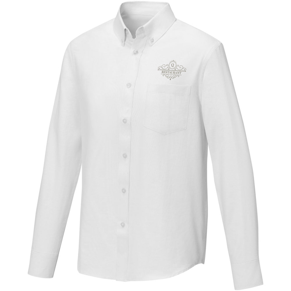 Chemise à manches longues de 130 g/m² Pollux pour homme