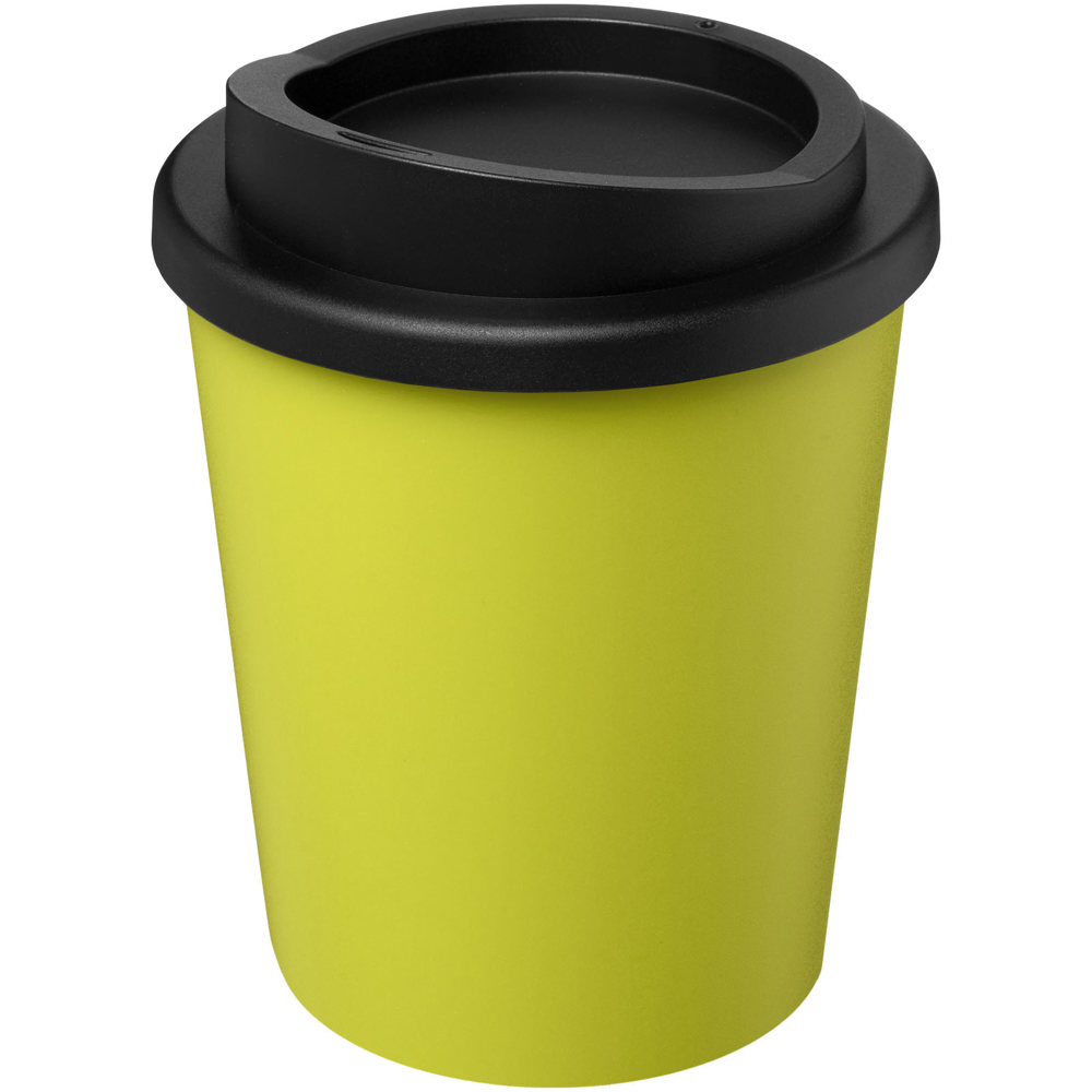 Americano® Espresso 250 ml gerecyclede geïsoleerde beker - Lime, Zwart