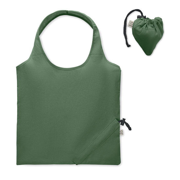 CARRIE COLOUR - Shopping pliable 140 gr/m² - Vert Foncé