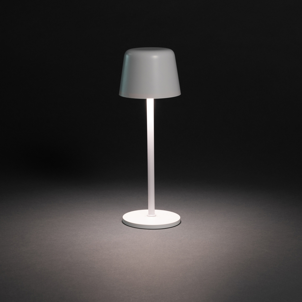 Lampe de table rechargeable par USB en plastique RCS Zenic