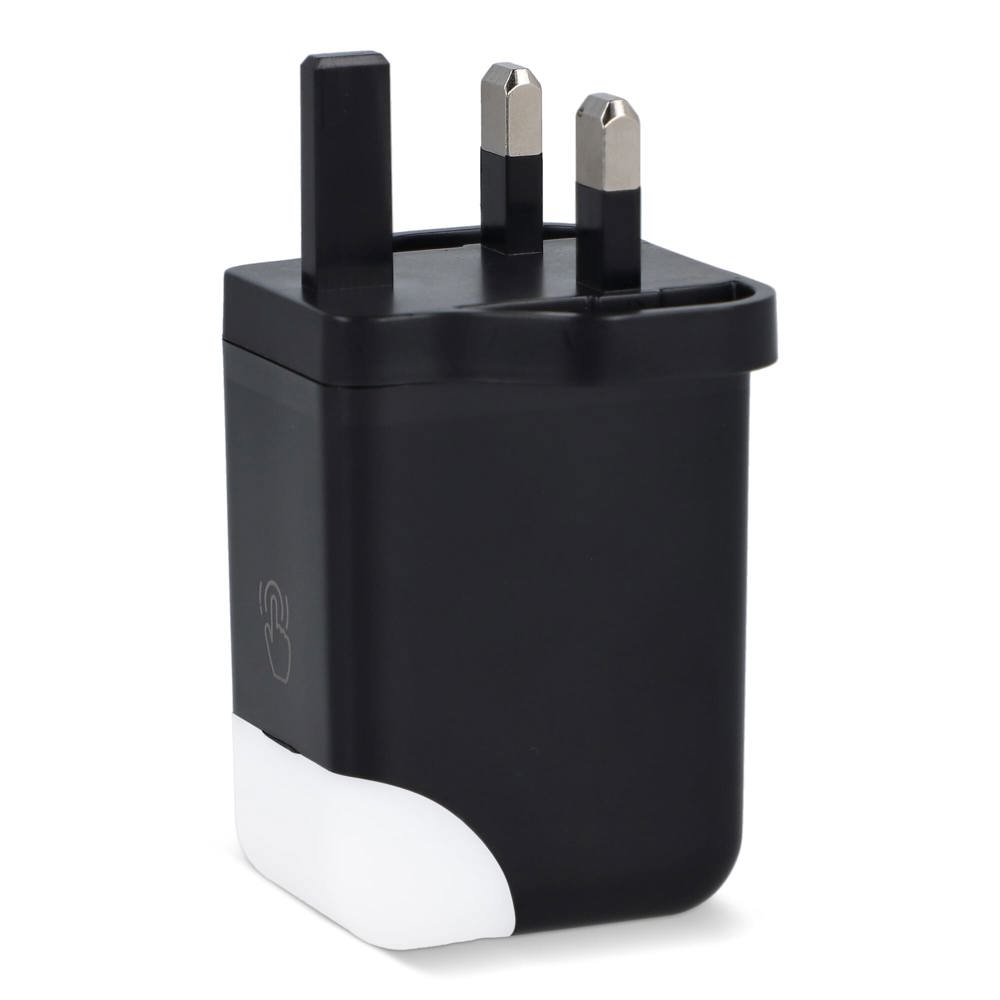 Adaptateur secteur Xoopar ICE-G 65 W GaN avec prise britannique - Noir