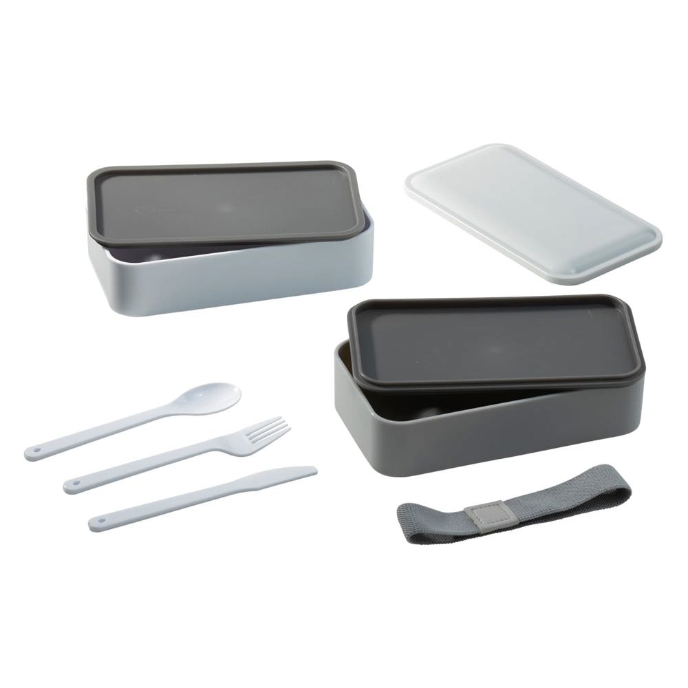 Boîte à bento avec couverts 1250ml