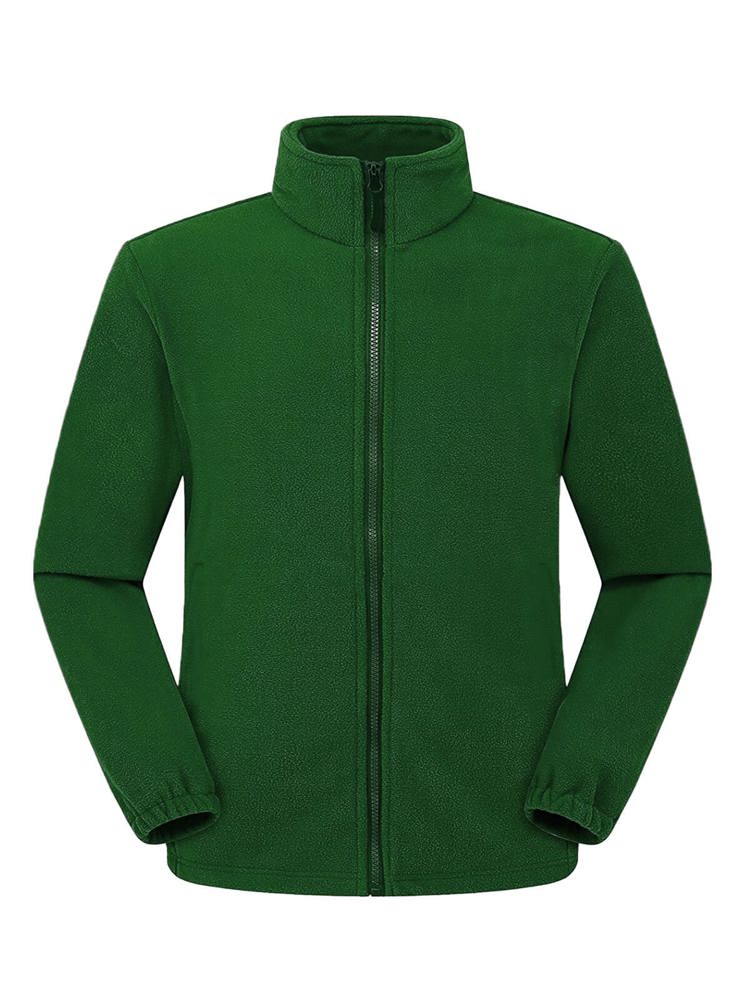 BS Peak veste polaire entièrement zippé, 290 gr/m² - Vert bouteille (PMS 2411C)