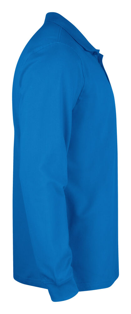 Clique - Basic Polo L/S Junior Bleuroyal 100